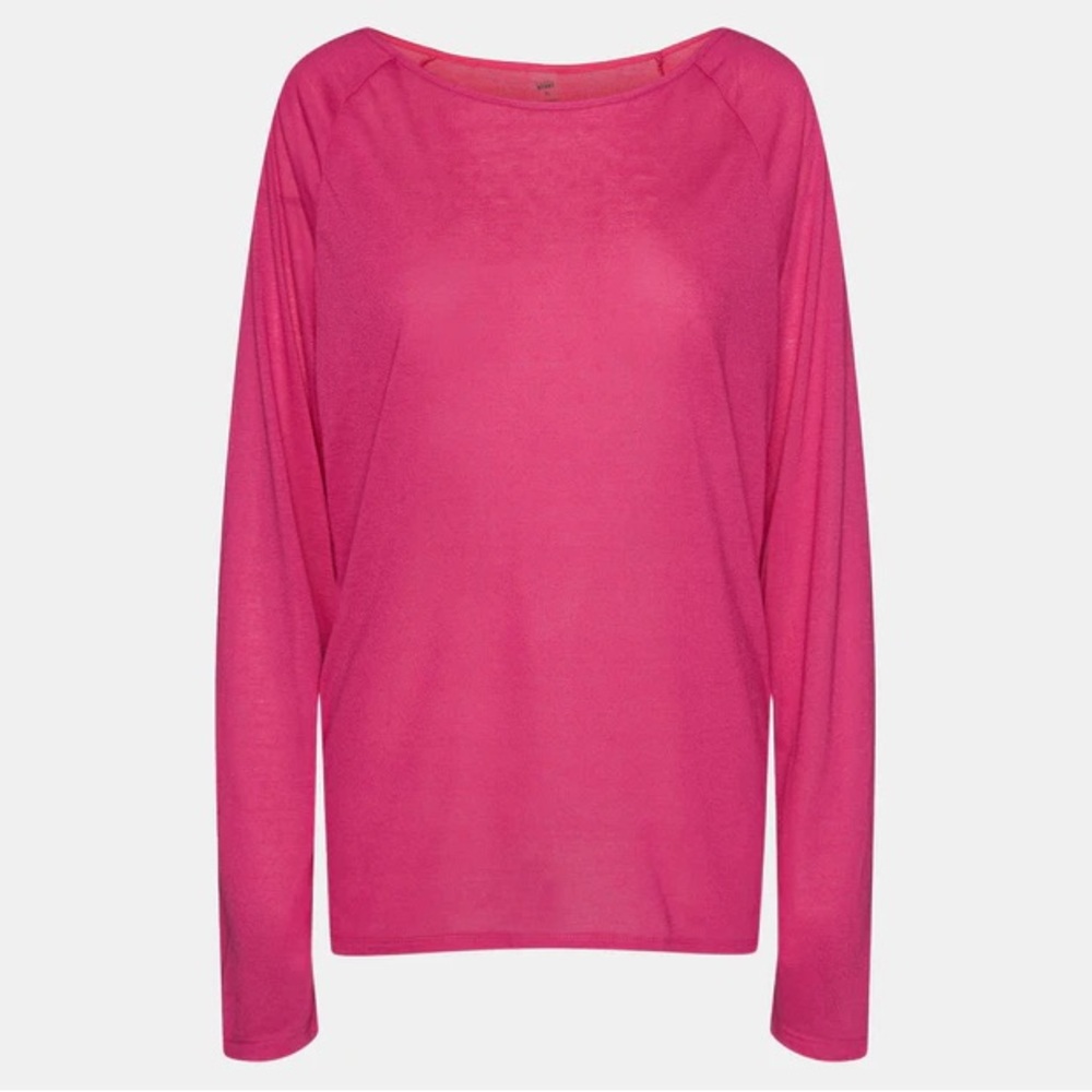 NWT Nicole miller sport longsleeve knit top